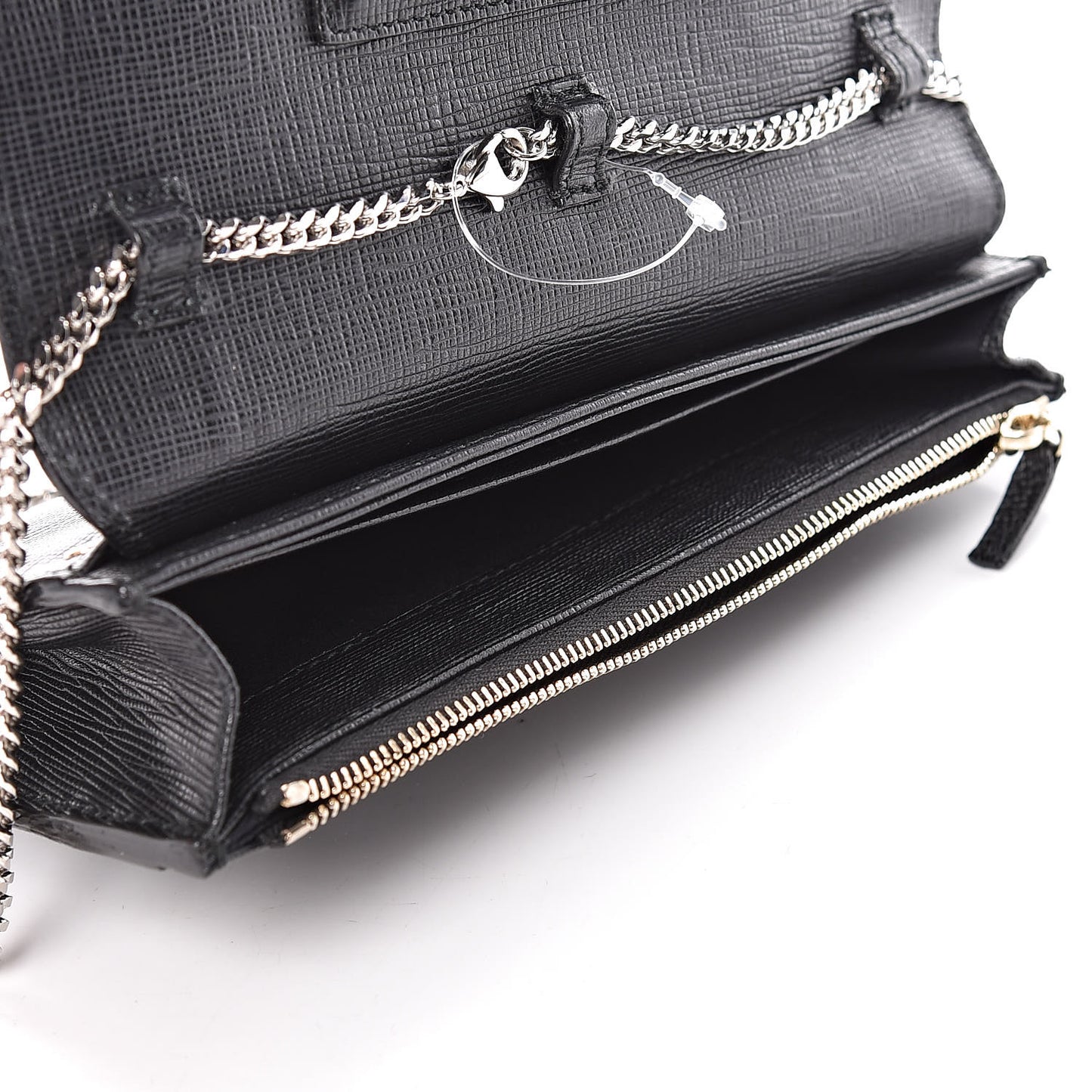 New Linosa PS11 Chain Wallet Black