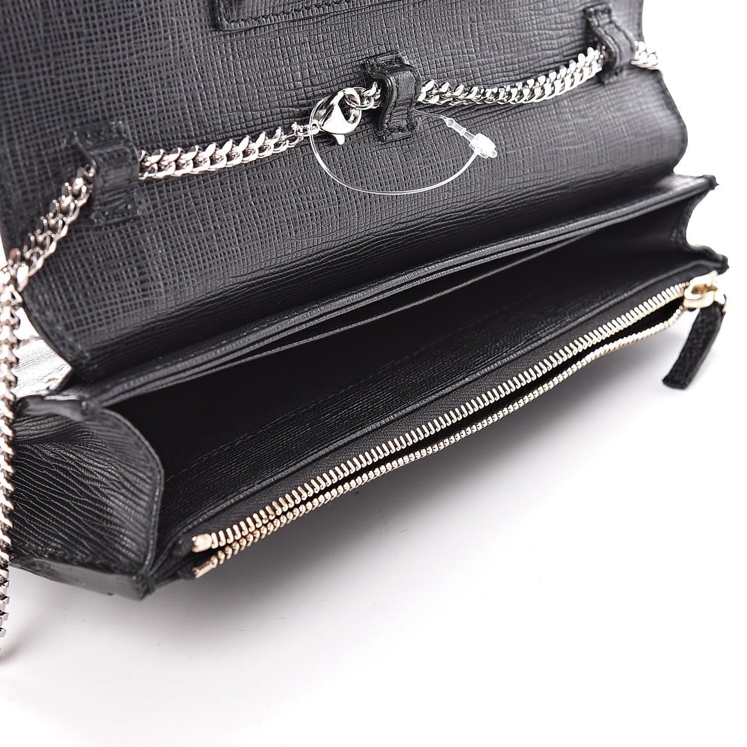 Proenza Schouler New Linosa PS11 Chain Wallet Black 5 of 12