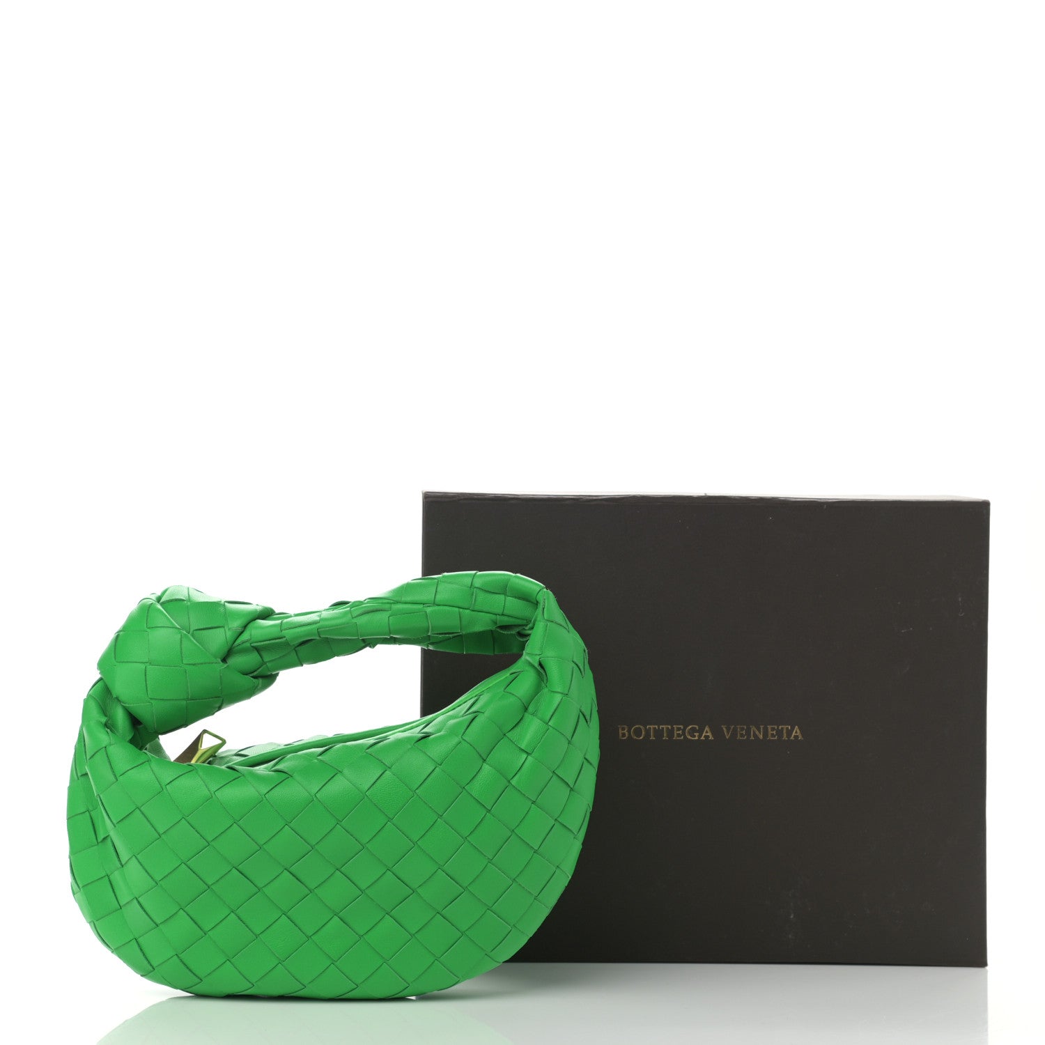 Bottega Veneta Nappa Intrecciato Mini Jodie Parakeet 9 of 9