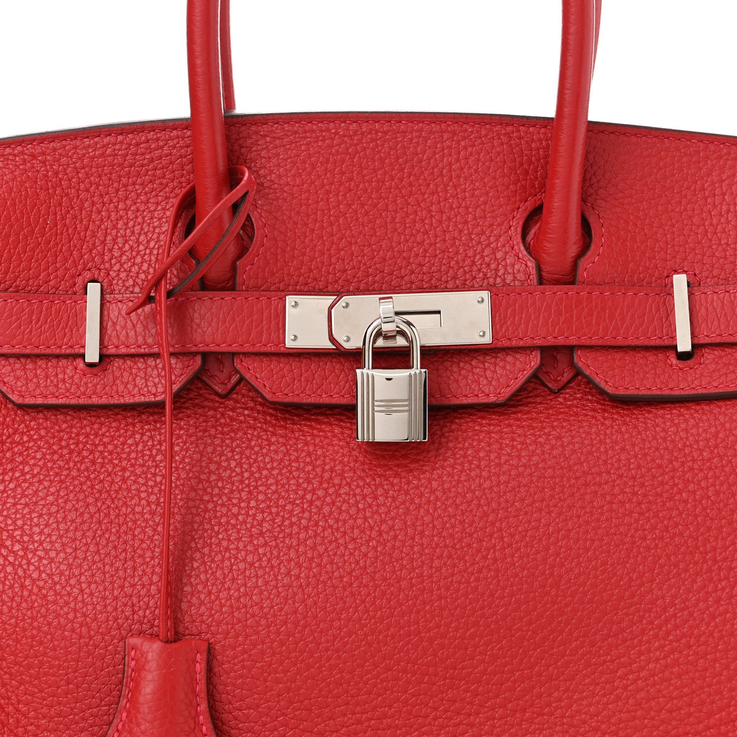 Hermes Togo Birkin 30 Rouge Vif 7 of 9