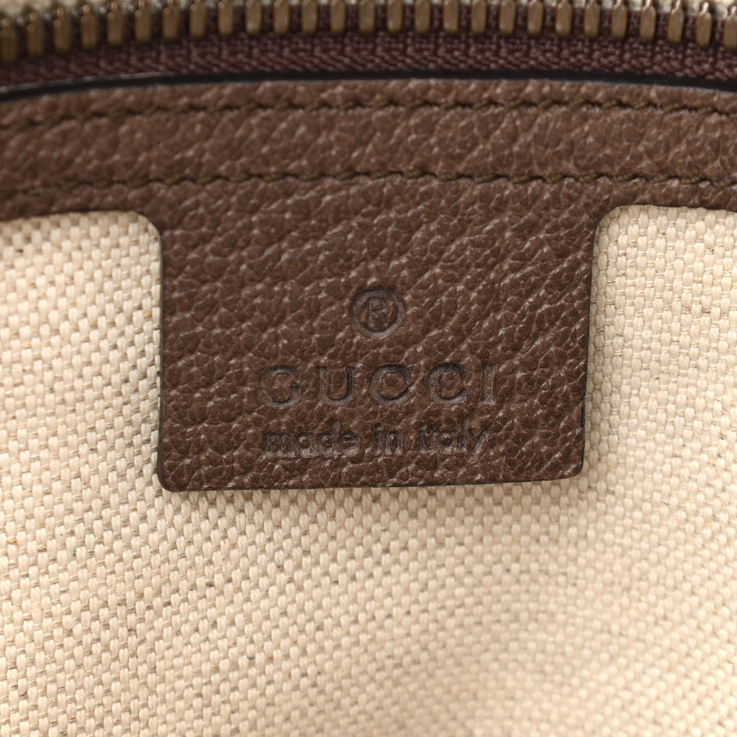 Gucci Soft GG Supreme Monogram Web Neo Vintage Duffle Bag Beige New Acero Crop 6 of 10