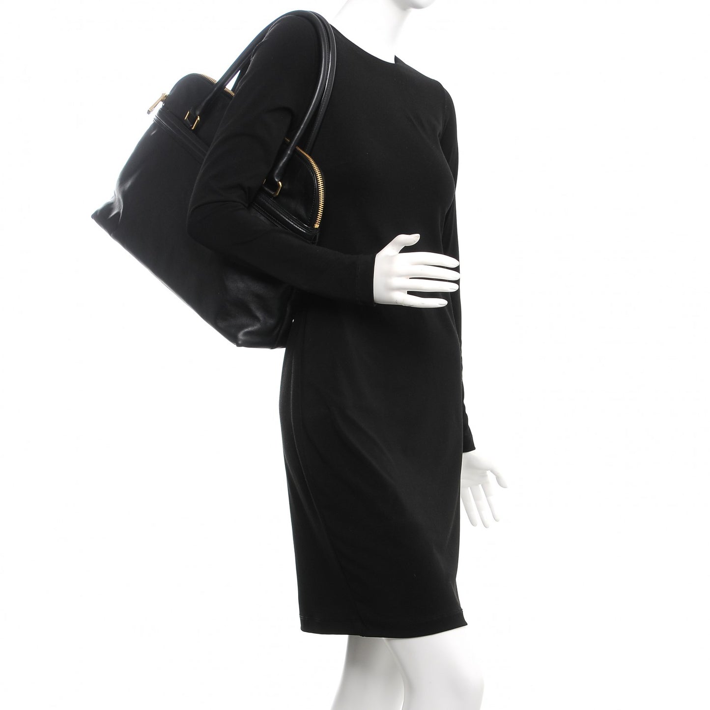 Calfskin Tote Bag Black