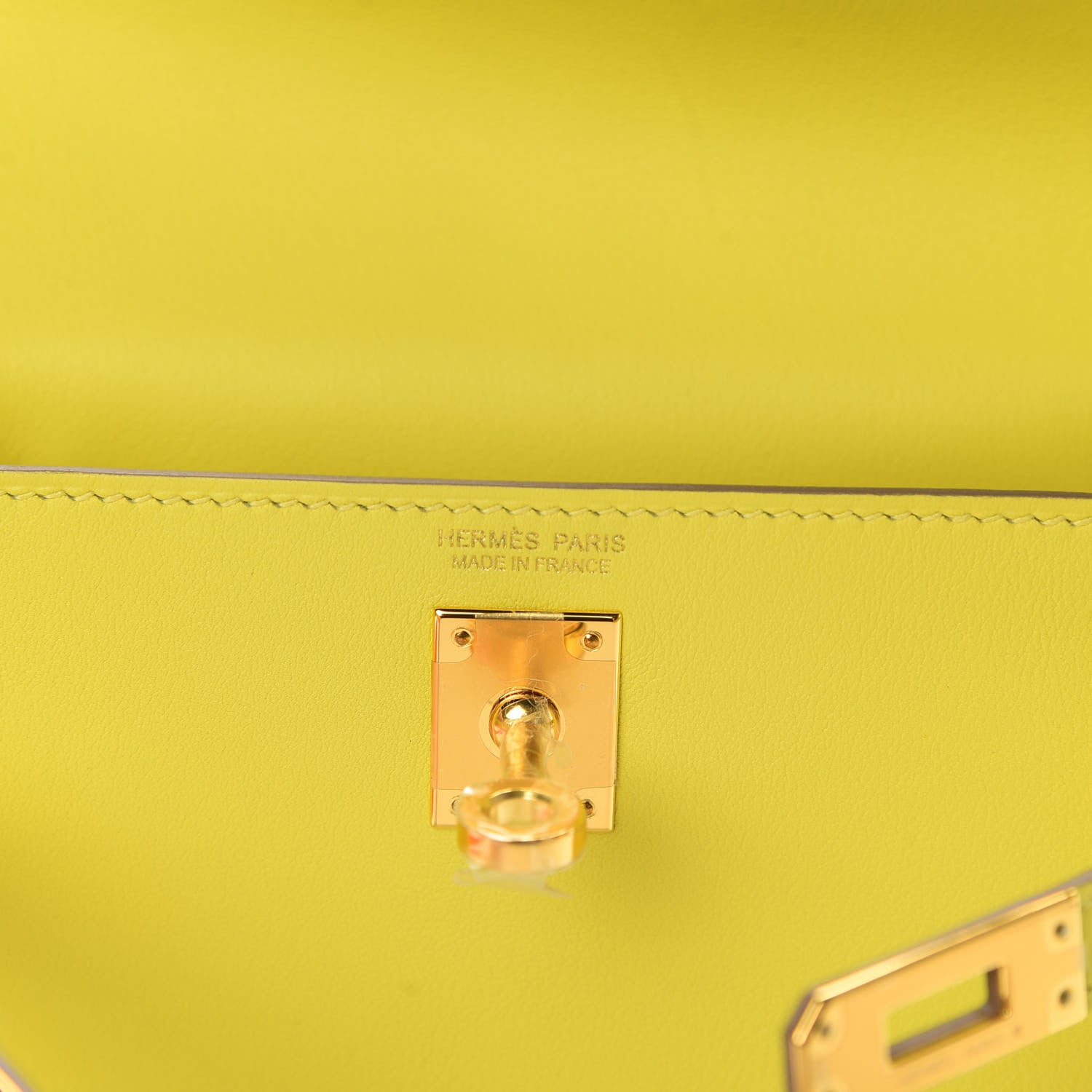 Hermes Swift Kelly Danse II Belt Bag Lime 6 of 13