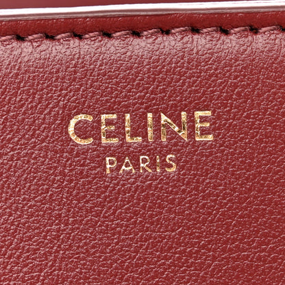 Celine Calfskin Large Soft 16 Bag Burgundy 6 of 10