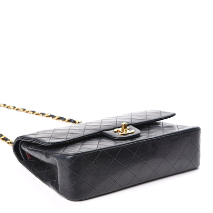 Chanel Lambskin Quilted Medium Double Flap Black 3 of 13