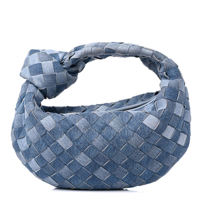 Bottega Veneta Nappa Denim Effect Intrecciato Mini Jodie Denim 1 of 11