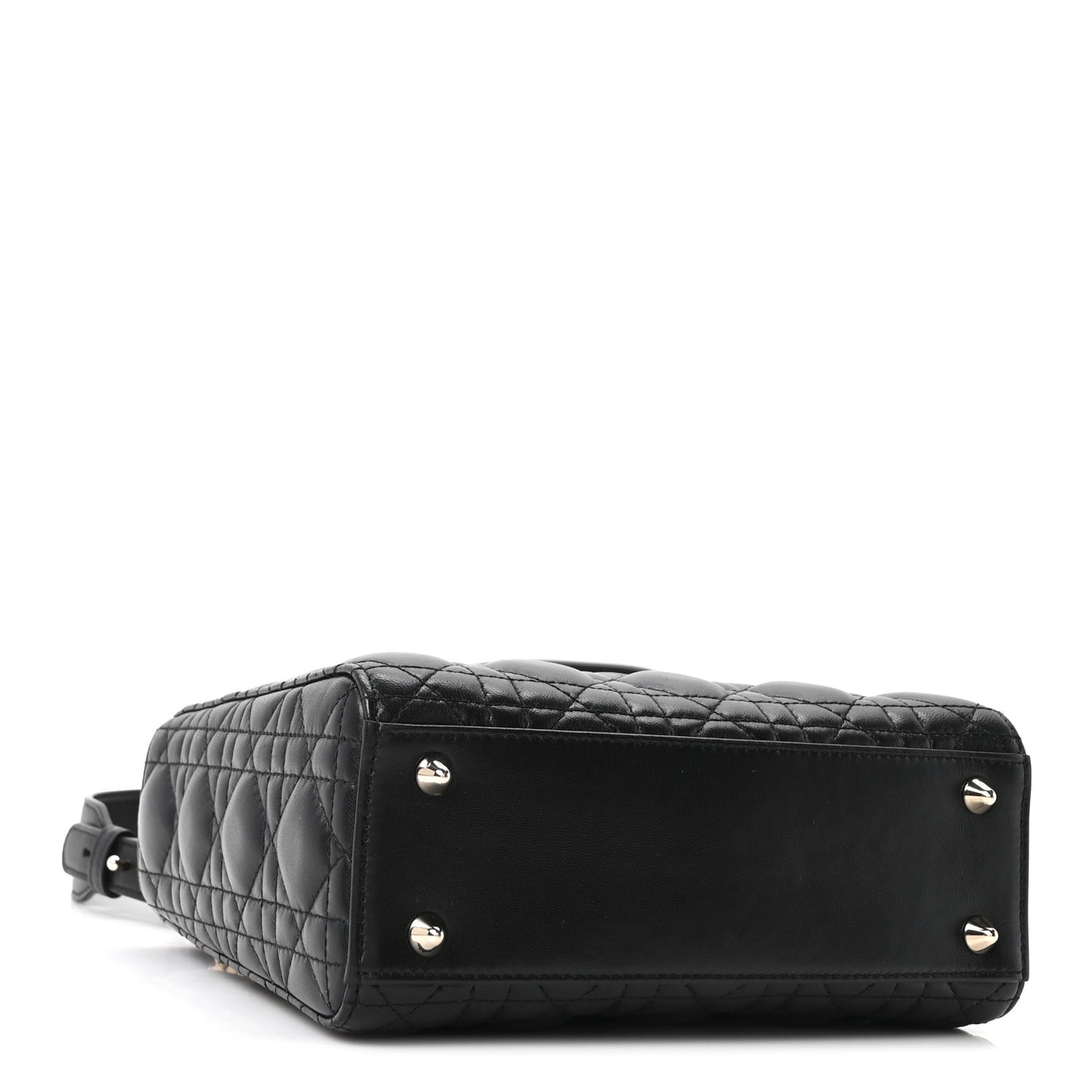 Lambskin Cannage Small My ABCDior Lady Dior Black