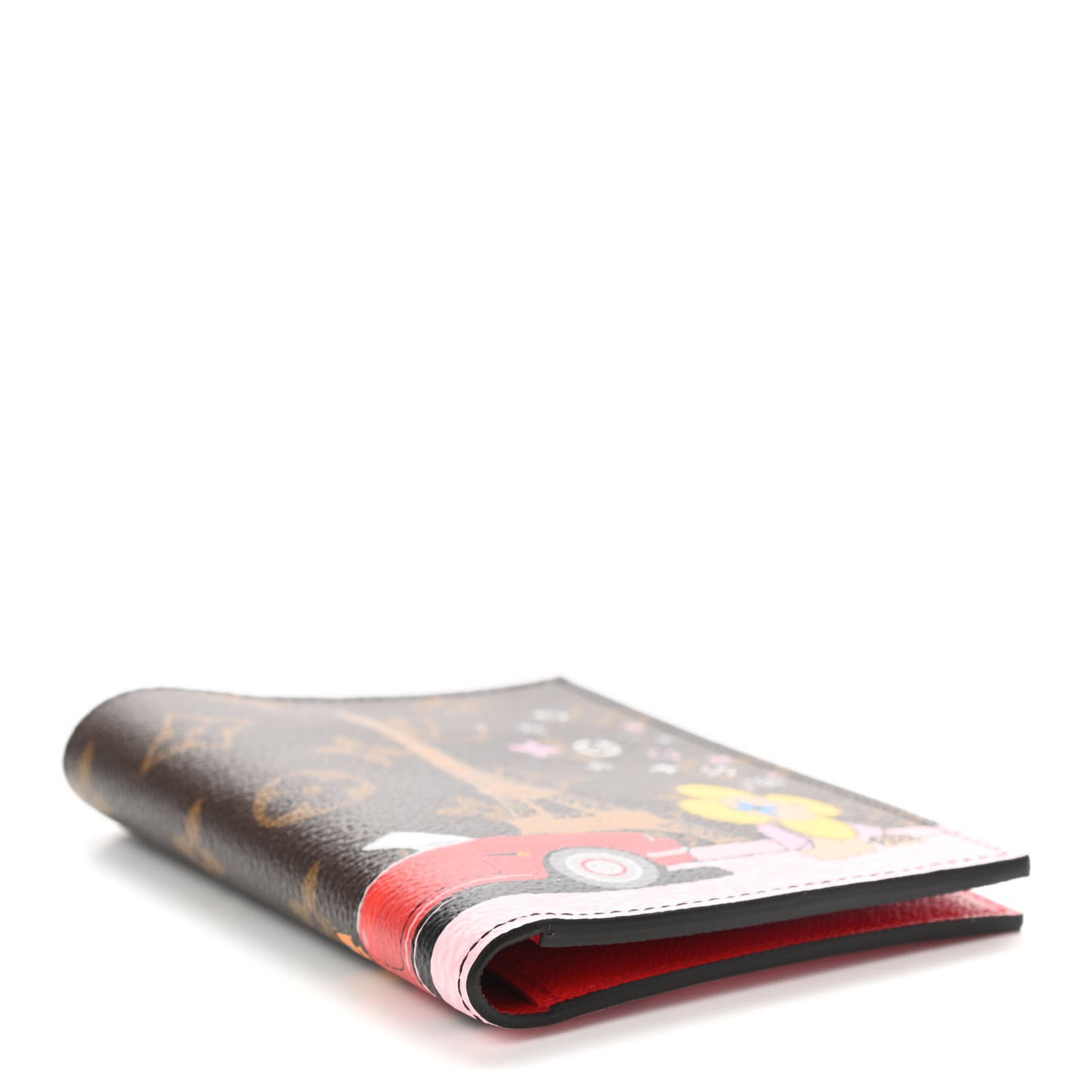 Monogram 2019 Christmas Animation Passport Cover Rouge