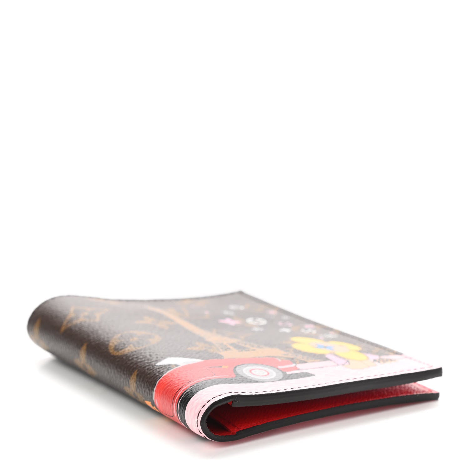Louis Vuitton Monogram 2019 Christmas Animation Passport Cover Rouge 4 of 6