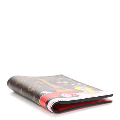 Louis Vuitton Monogram 2019 Christmas Animation Passport Cover Rouge 4 of 6