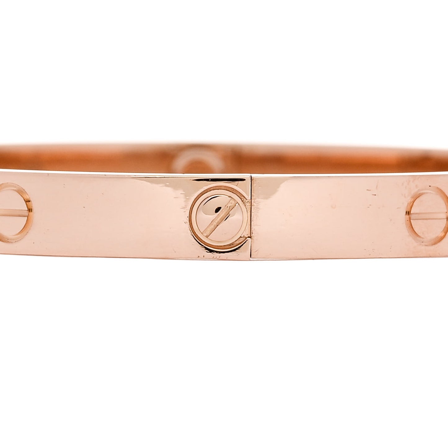 18K Pink Gold LOVE Bracelet 19