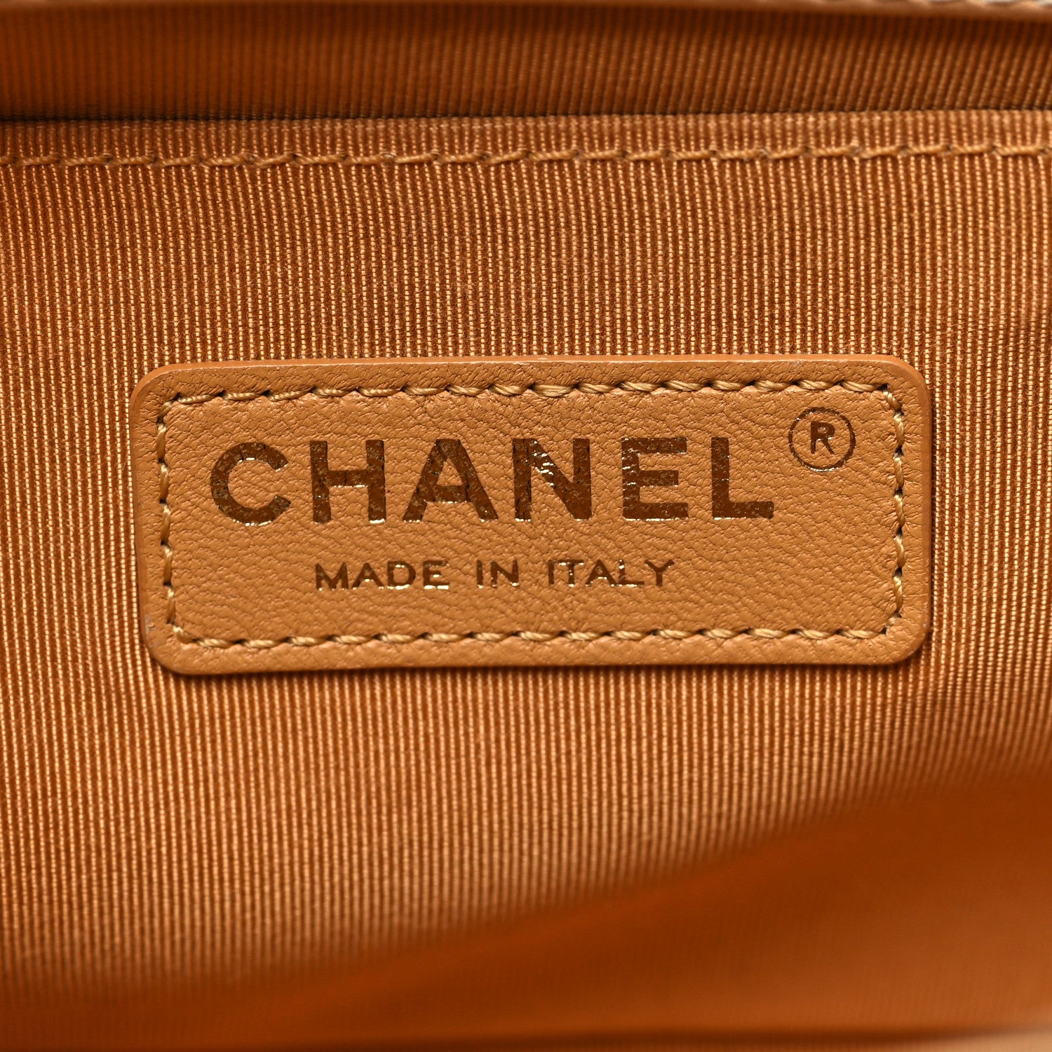 Chanel Metallic Calfskin Quilted Medium Boy Flap Gold 6 of 12