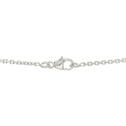 Louis Vuitton Sterling Silver Lockit Necklace 3 of 3