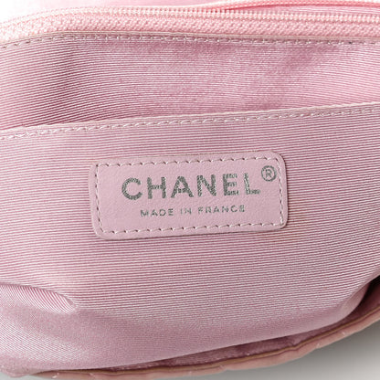 Chanel Jersey Quilted Small Ocean Drive Single Flap Pink Multicolor 5 of 10