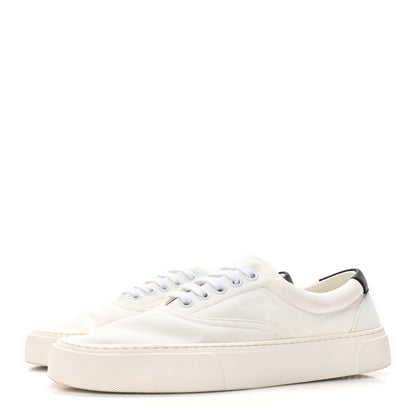Saint Laurent Canvas Venice Sneakers 39.5 White 3 of 10