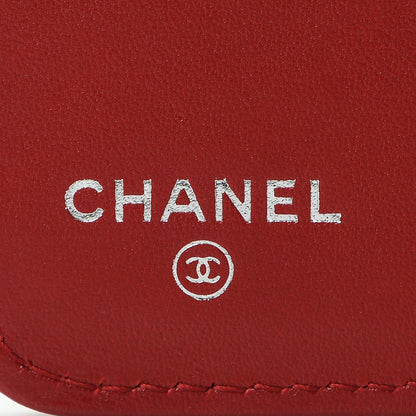 Chanel Caviar Quilted iPad Case Red 6 of 9