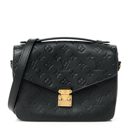 Louis Vuitton Empreinte Pochette Metis Black 1 of 12