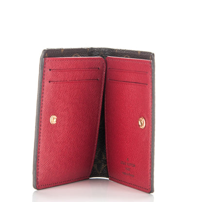 Louis Vuitton Monogram Compact Marie Wallet Rouge 5 of 7