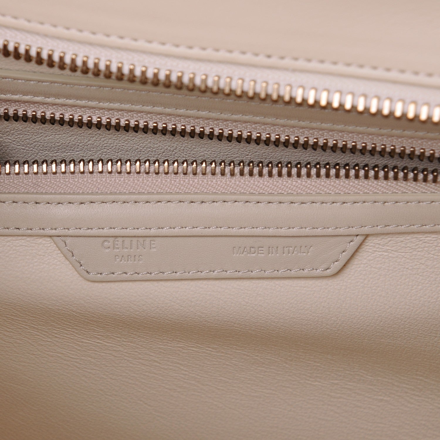 Celine Smooth Calfskin Mini Tri-Color Luggage White 6 of 7