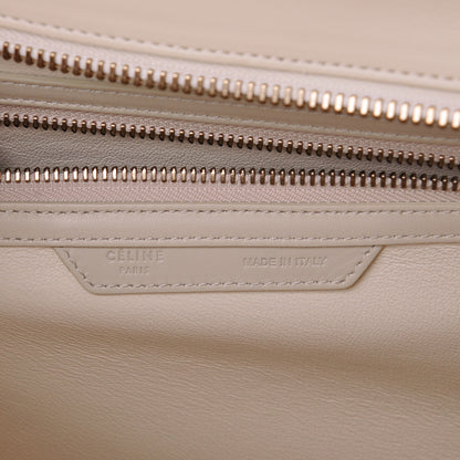 Celine Smooth Calfskin Mini Tri-Color Luggage White 6 of 7
