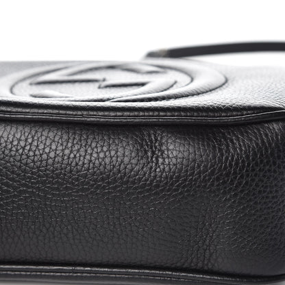 Gucci Pebbled Calfskin Small Soho Disco Bag Black 8 of 9