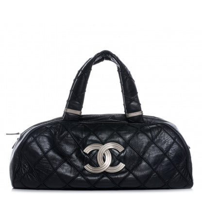 Chanel Calfskin Bowler Black 1 of 7