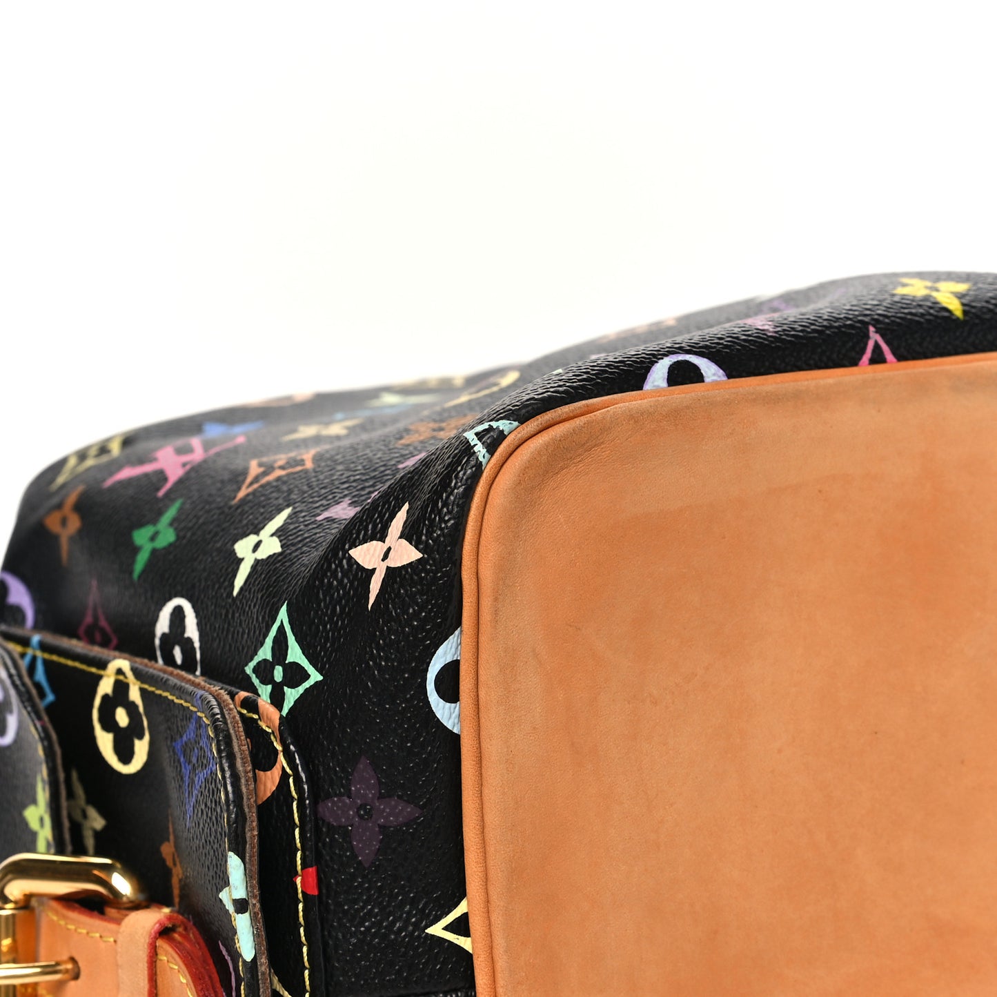 Monogram Multicolor Petit Noe Black