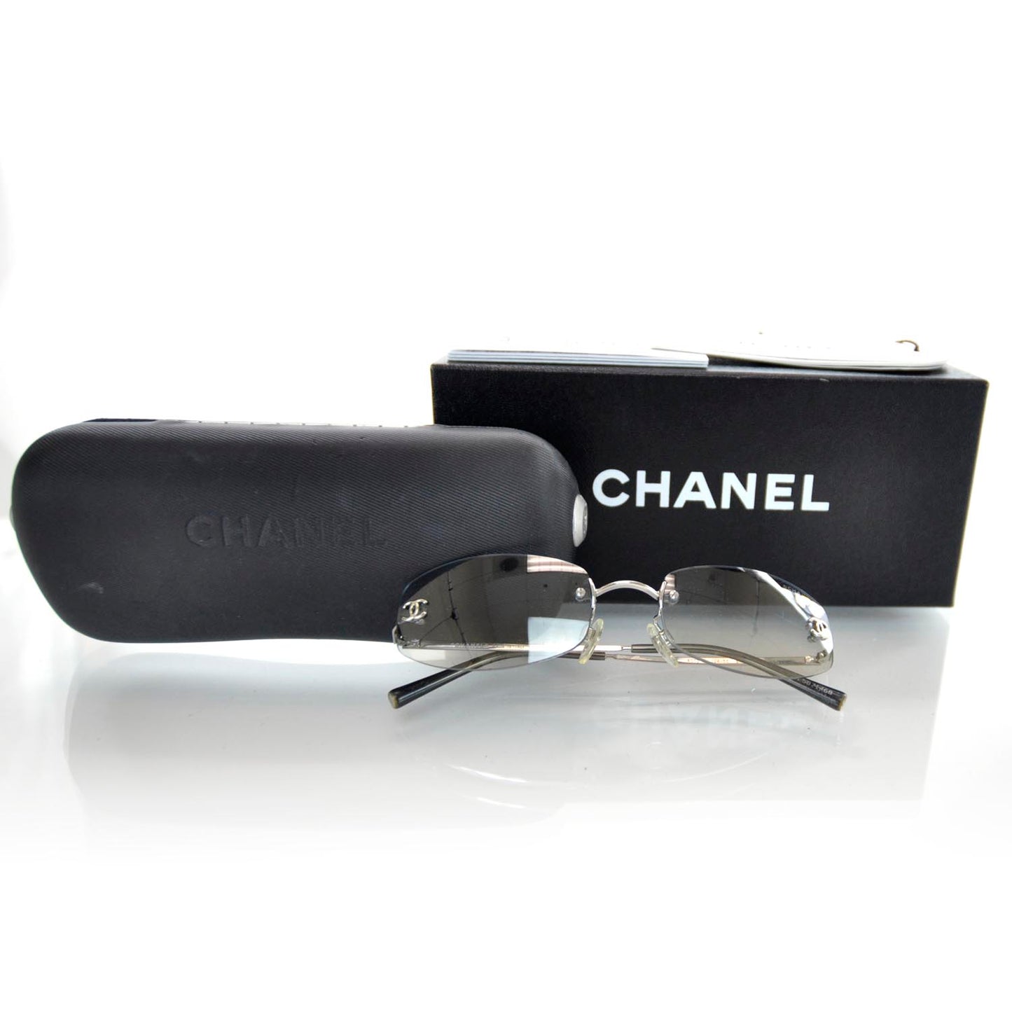 Frameless Sunglasses 4002 Blue