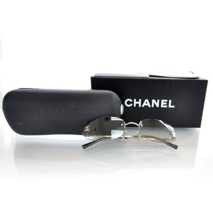 Chanel Frameless Sunglasses 4002 Blue 7 of 7