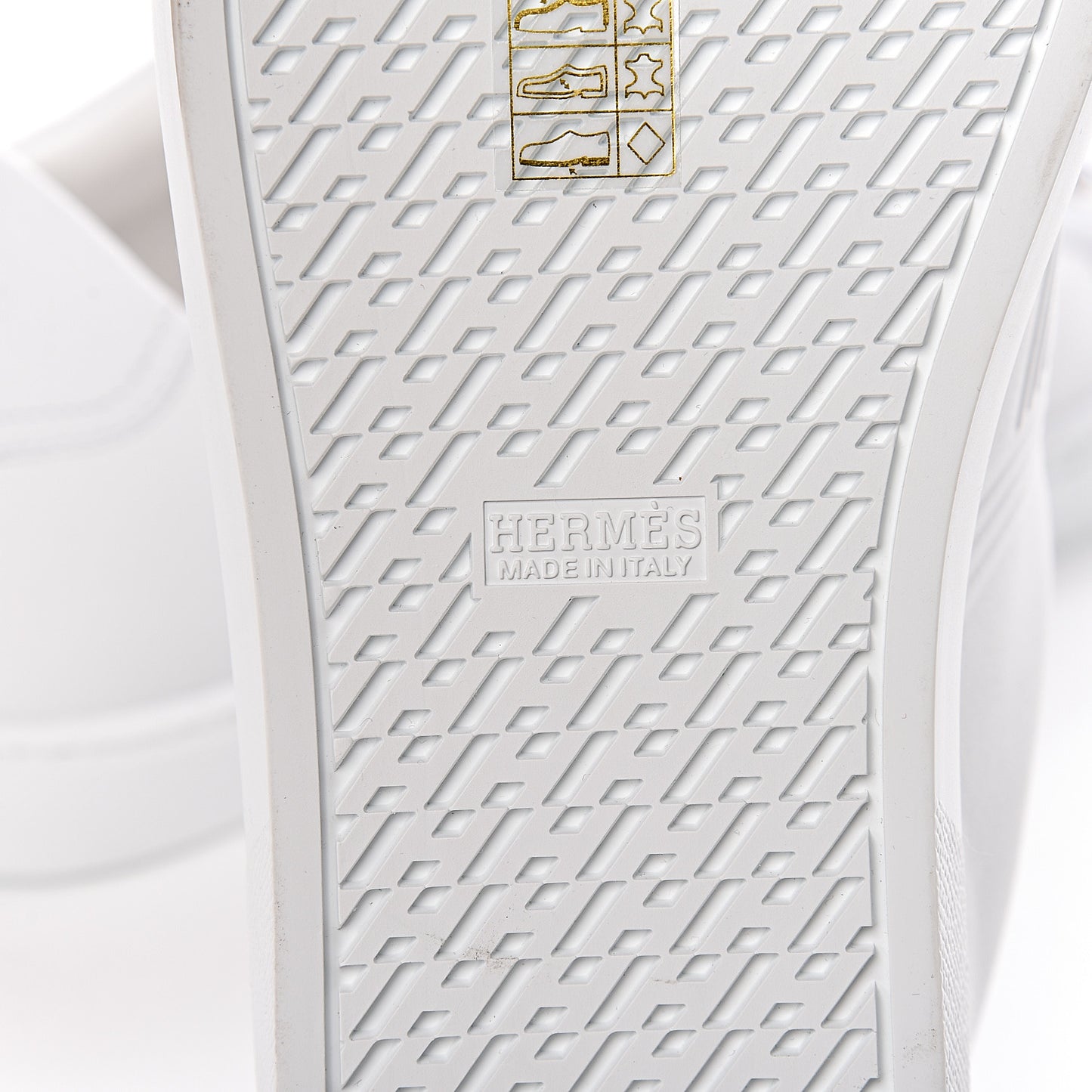 Calfskin Mens Advantage Sneakers 43 White