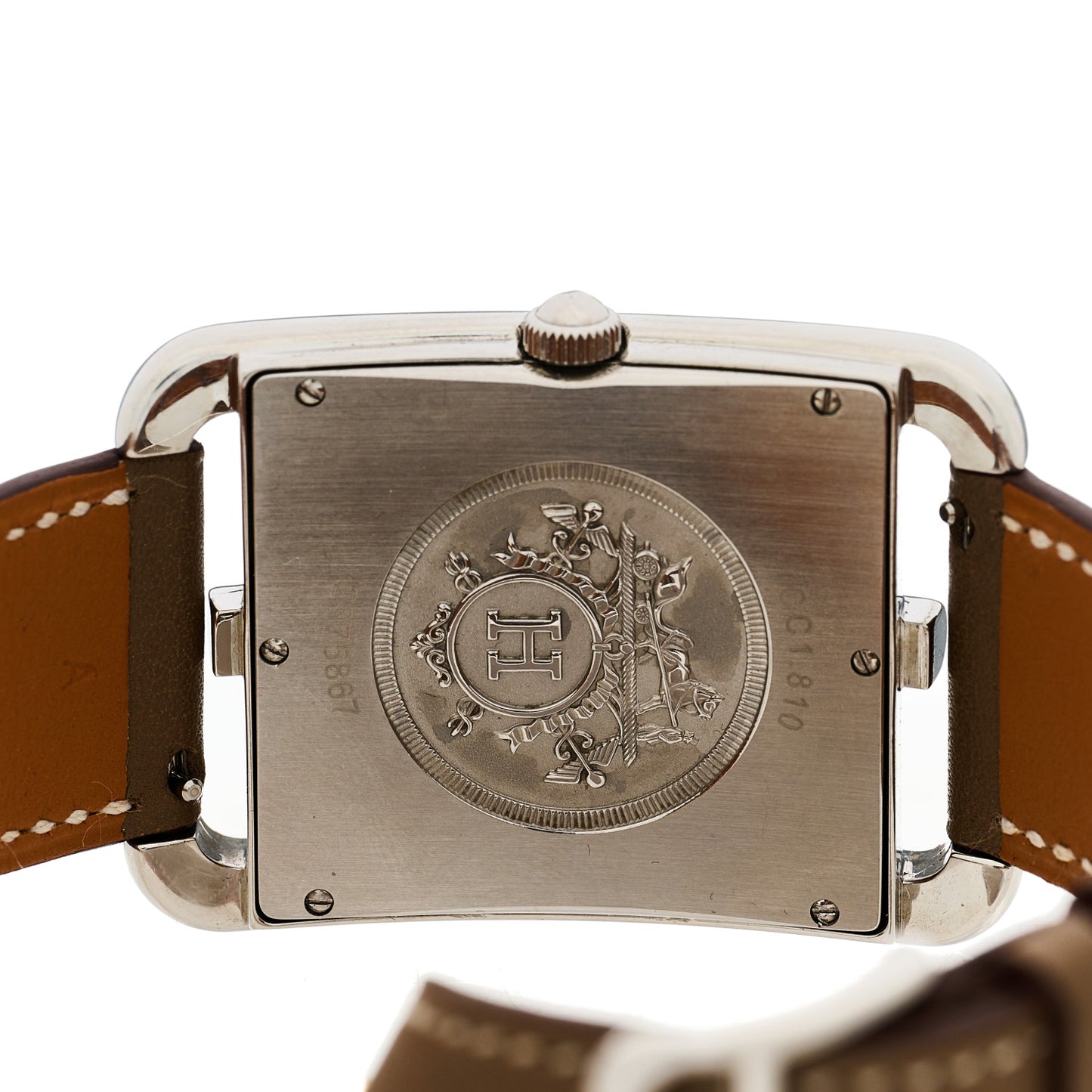 Stainless Steel Swift 33mm Cape Cod Double Tour Quartz Watch Etoupe