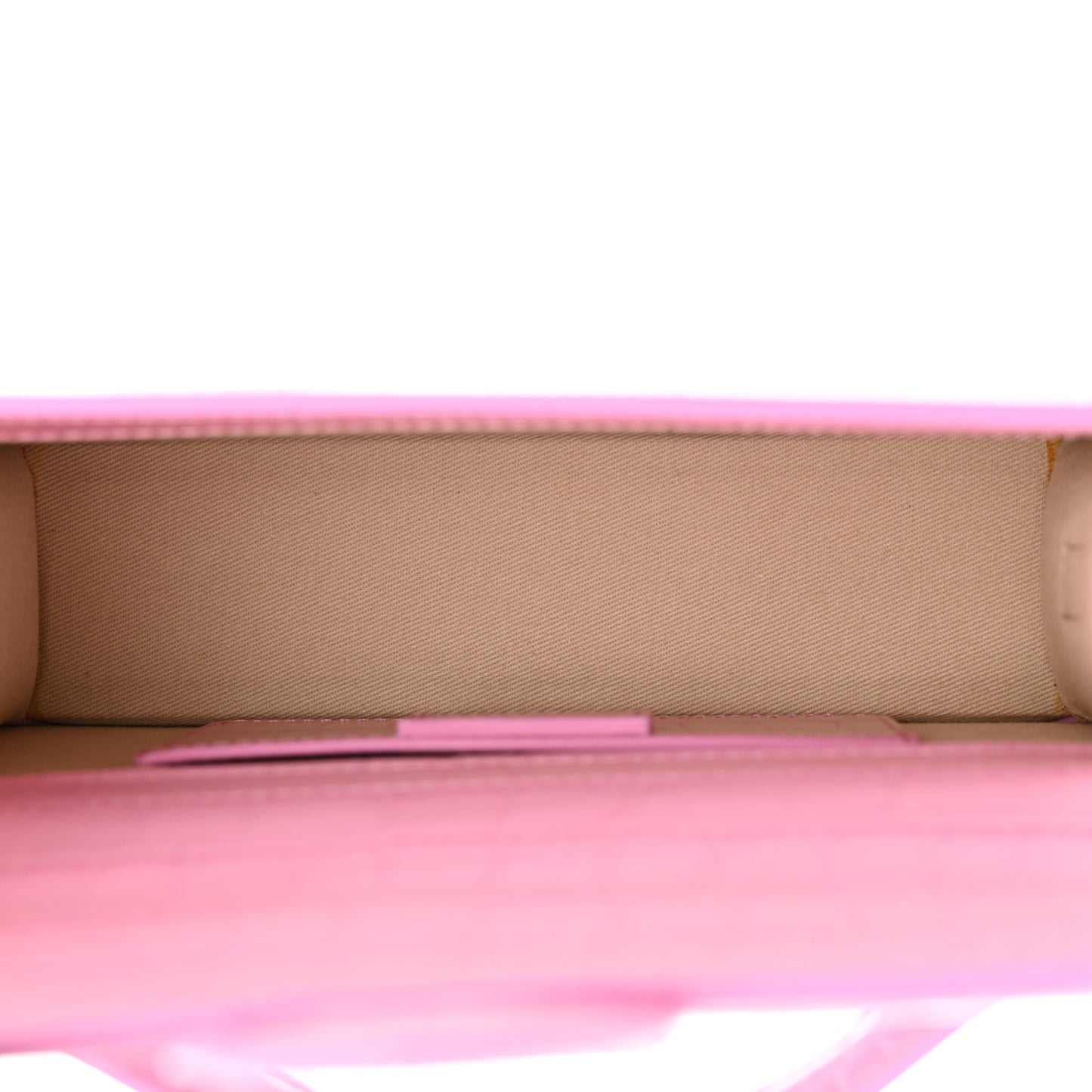 Calfskin Crocodile Embossed Le Grand Bambino Pink