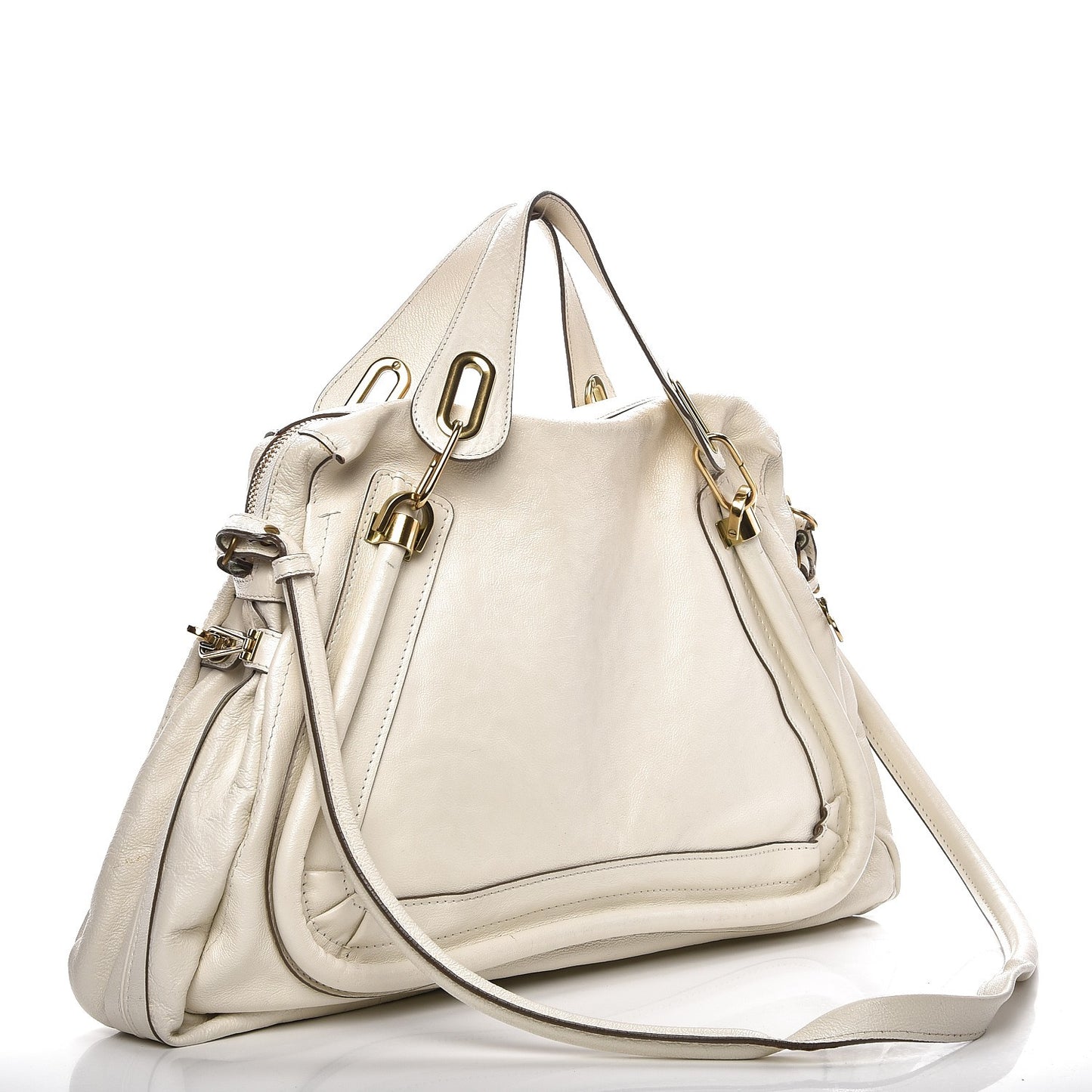 Calfskin Medium Paraty Cream