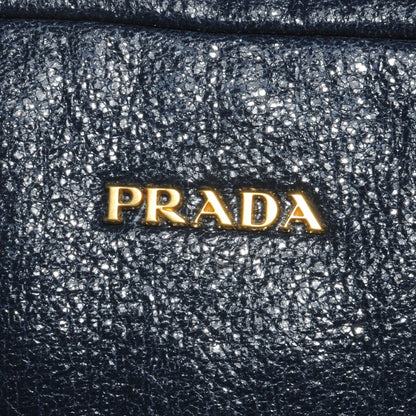 Prada Cervo Lux Shoulder Bag Baltico 5 of 8