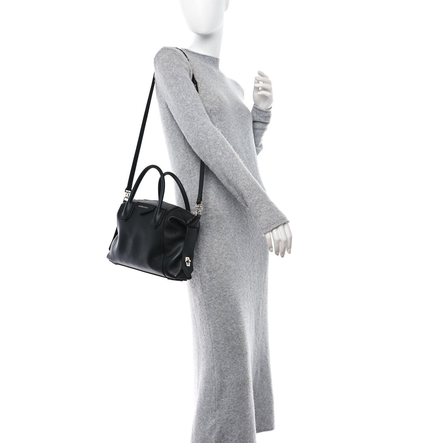Givenchy Smooth Calfskin Small Soft Antigona Black 2 of 11