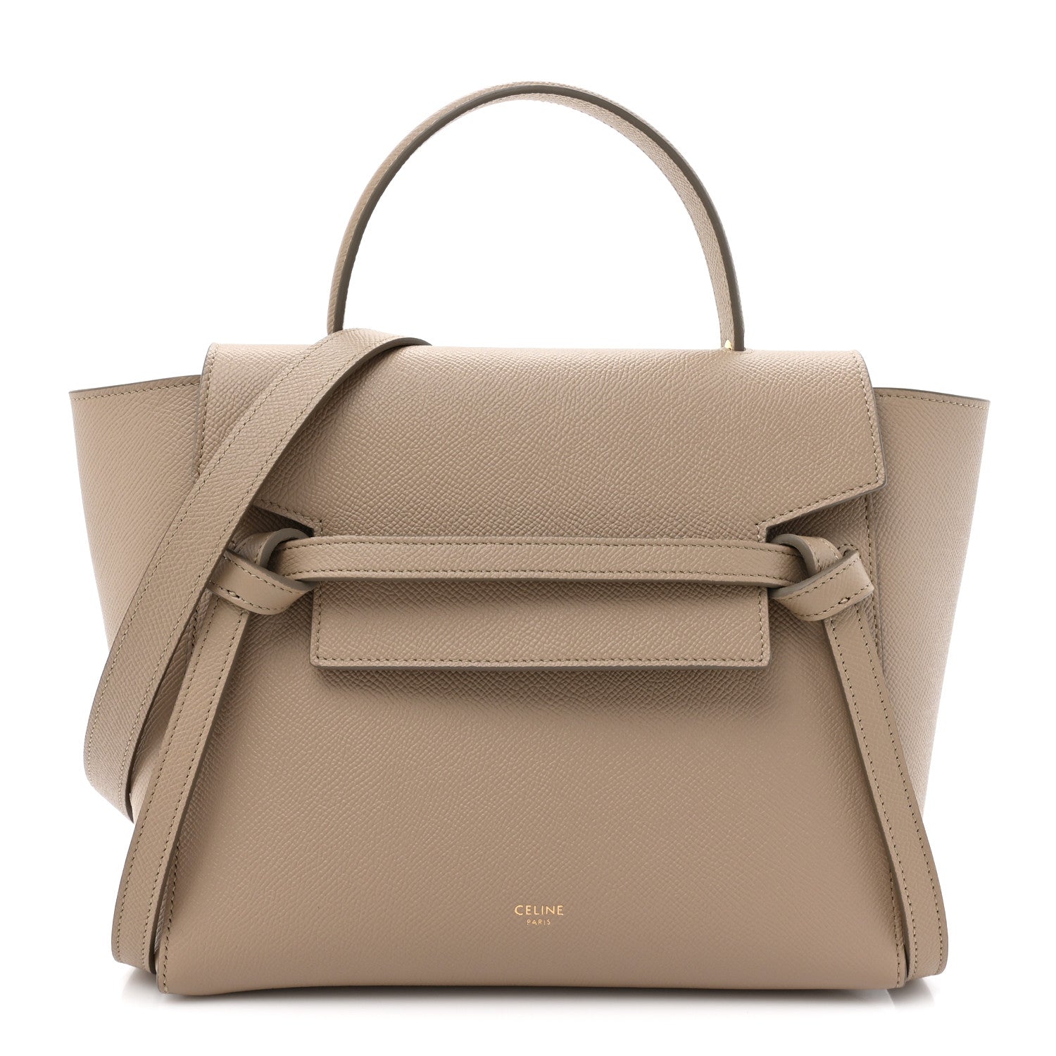 Celine Grained Calfskin Micro Belt Bag Light Taupe 1 of 15