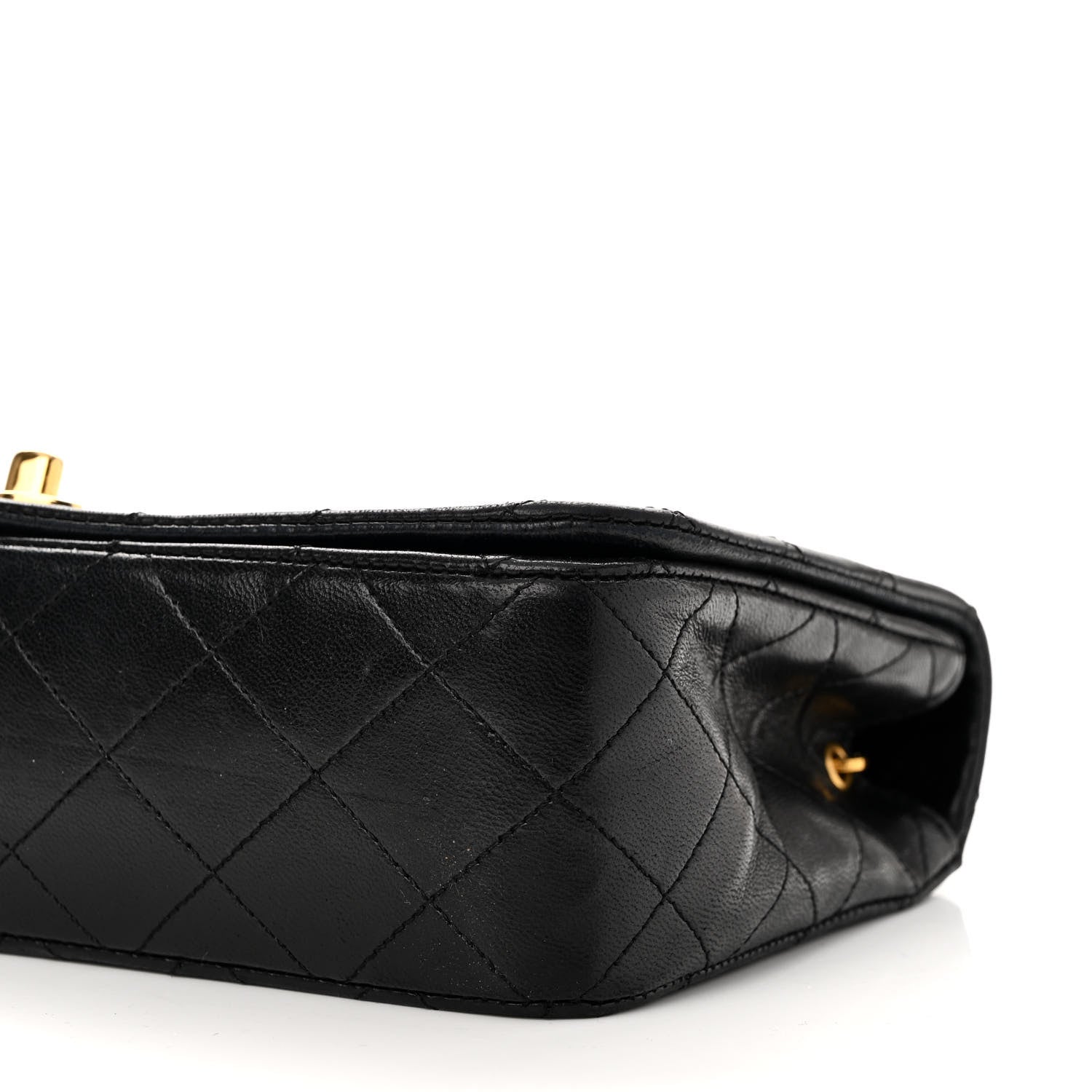 Chanel Lambskin Quilted Small Single Flap Black 10 of 11