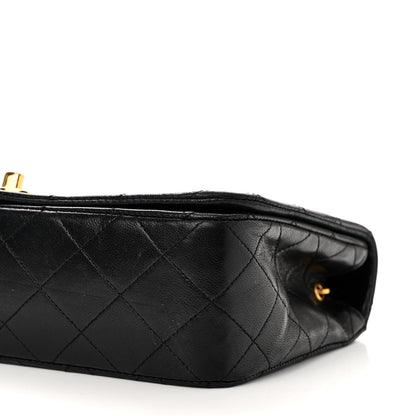 Chanel Lambskin Quilted Small Single Flap Black 10 of 11
