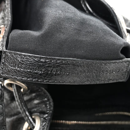 Balenciaga Agneau Arena Le Cagole Bucket Bag XS Black 6 of 10
