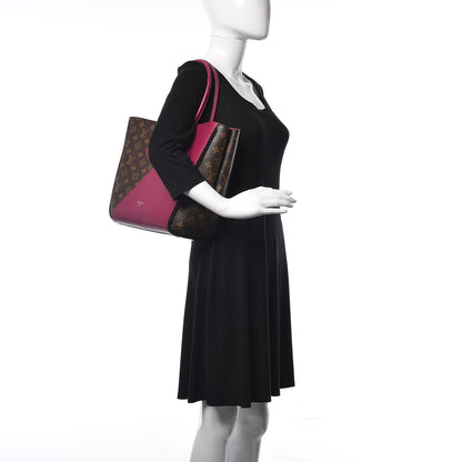 Louis Vuitton Calfskin Monogram Kimono Tote Grape 2 of 9
