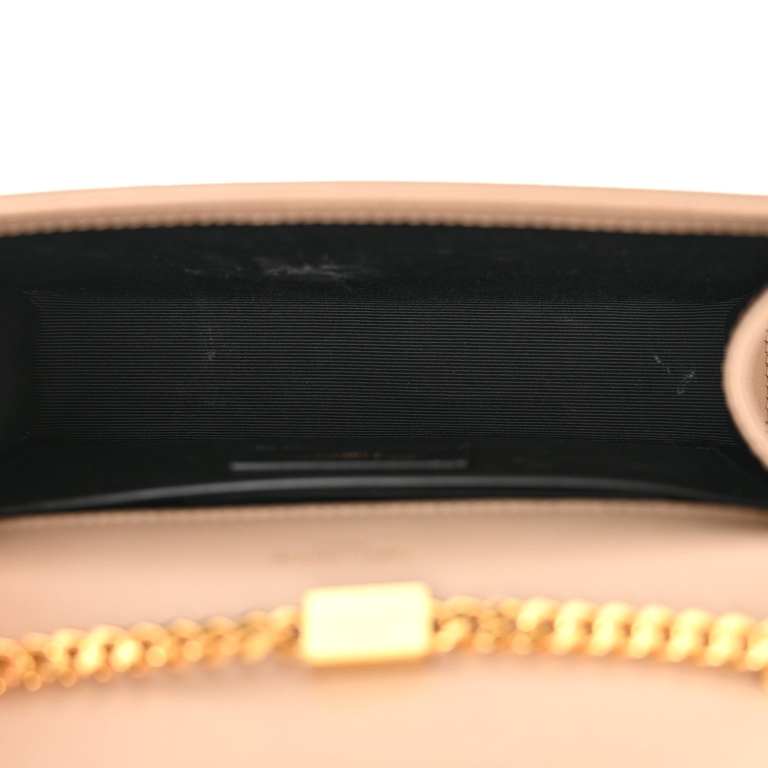Saint Laurent Grain De Poudre Small Monogram Kate Satchel Dark Beige 5 of 15