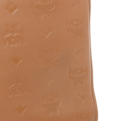 MCM Calfskin Ottomar Crossbody Pouch Cognac 15 of 16