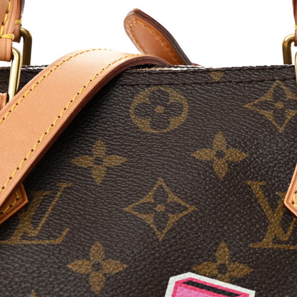 Louis Vuitton Monogram Patches Speedy Bandouliere 30 8 of 11