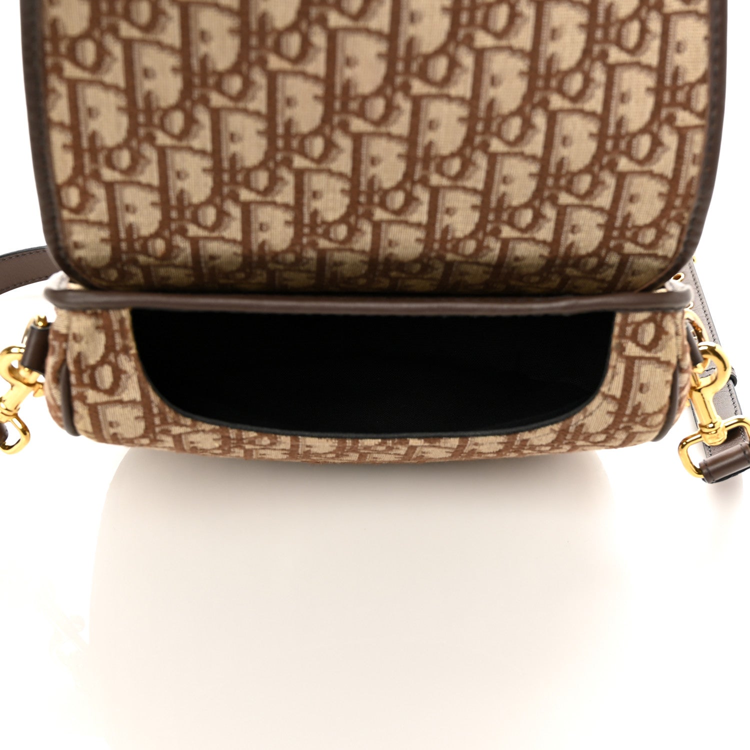 Christian Dior Oblique Medium Bobby Flap Brown 4 of 7