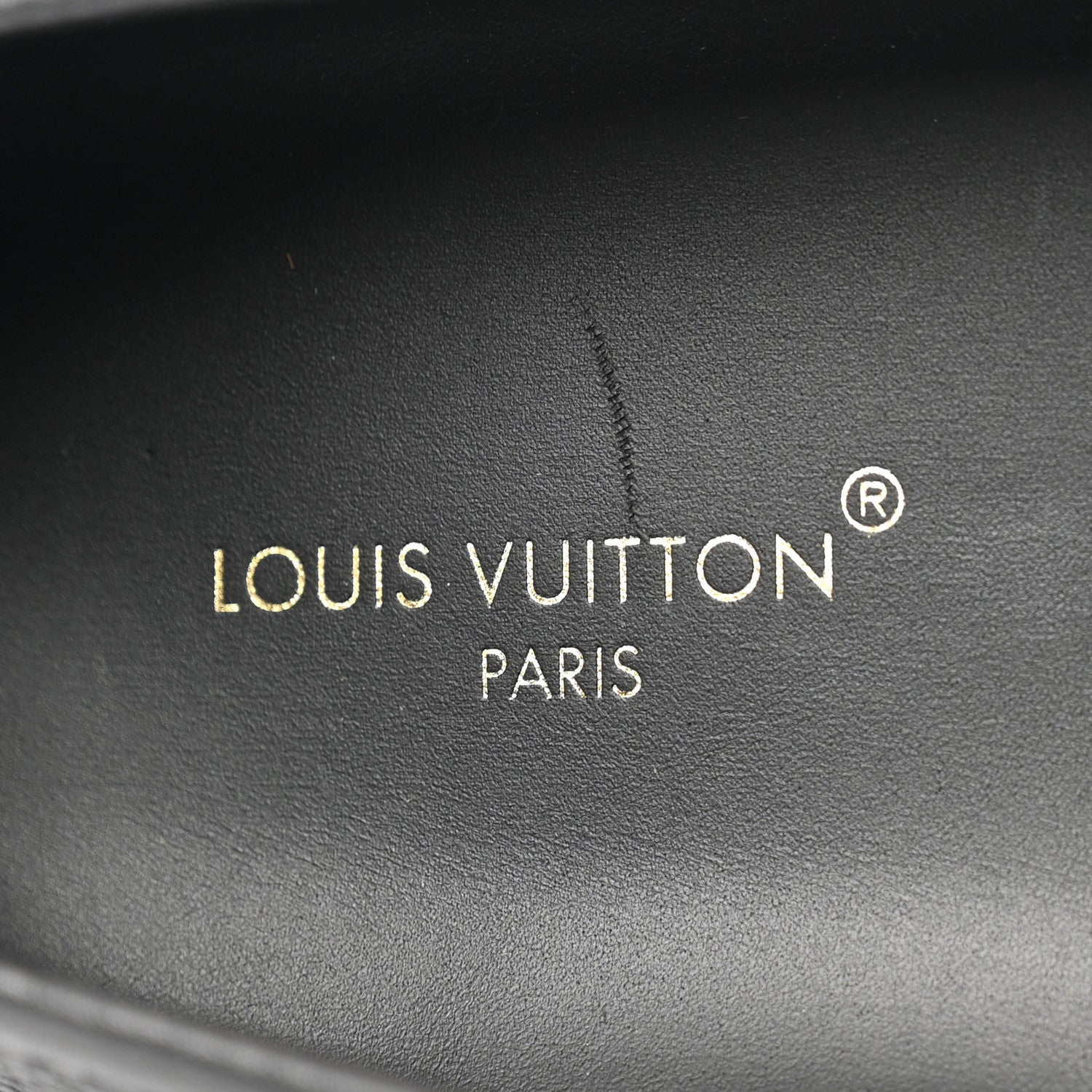 Louis Vuitton Taiga Mens Hockenheim Moccasin Loafers 11.5 Black 7 of 8