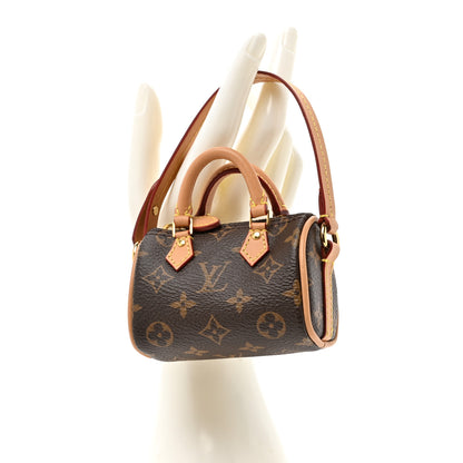 Louis Vuitton Monogram Micro Speedy Bag Charm 2 of 8