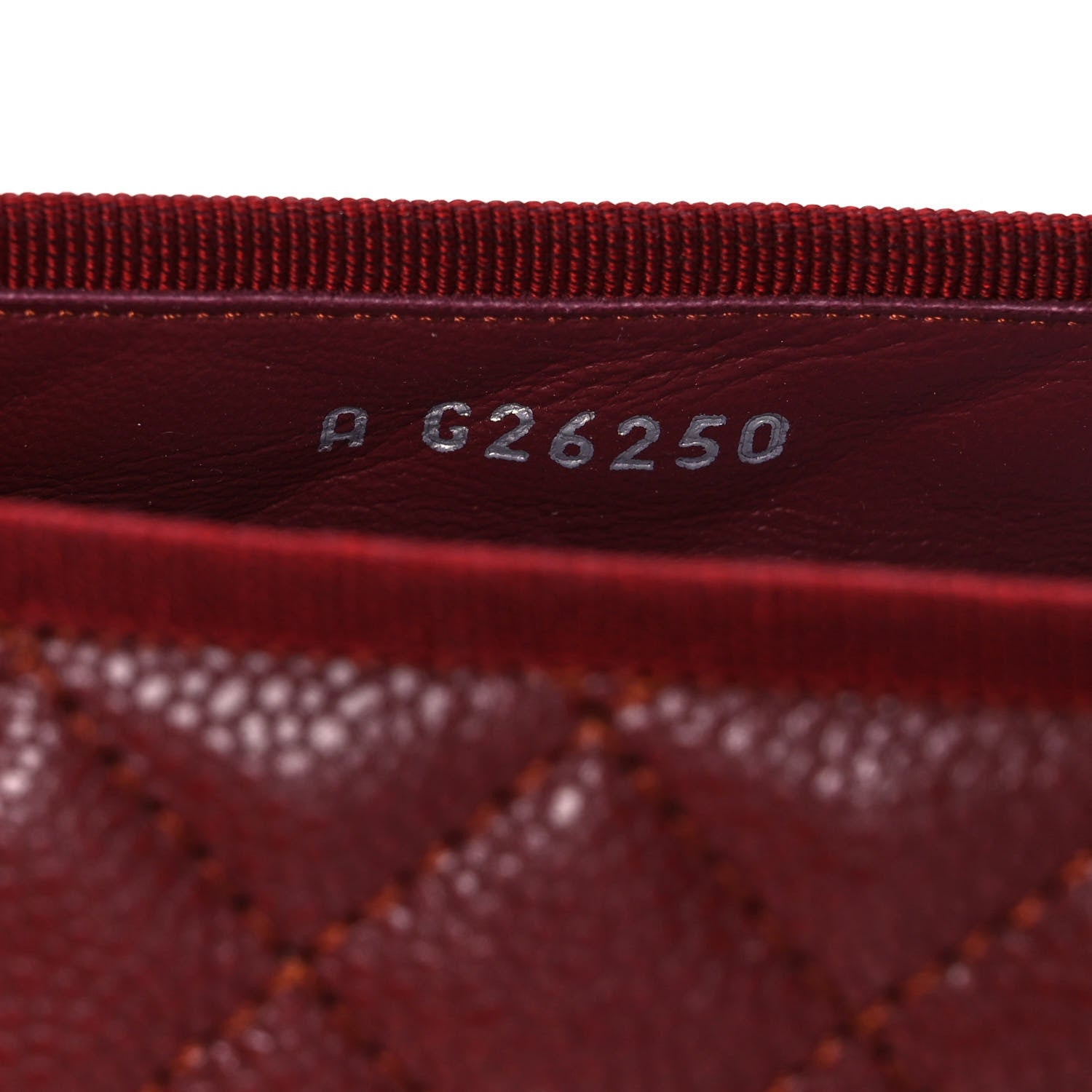 Chanel Caviar Quilted CC Cap Toe Ballerina Flats 38.5 Red 8 of 9