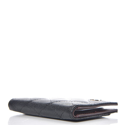 Chanel Caviar Quilted Card Holder Wallet Black 4 of 7