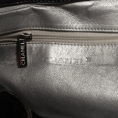Chanel Glazed Caviar East West Modern Chain Tote Black 6 of 7