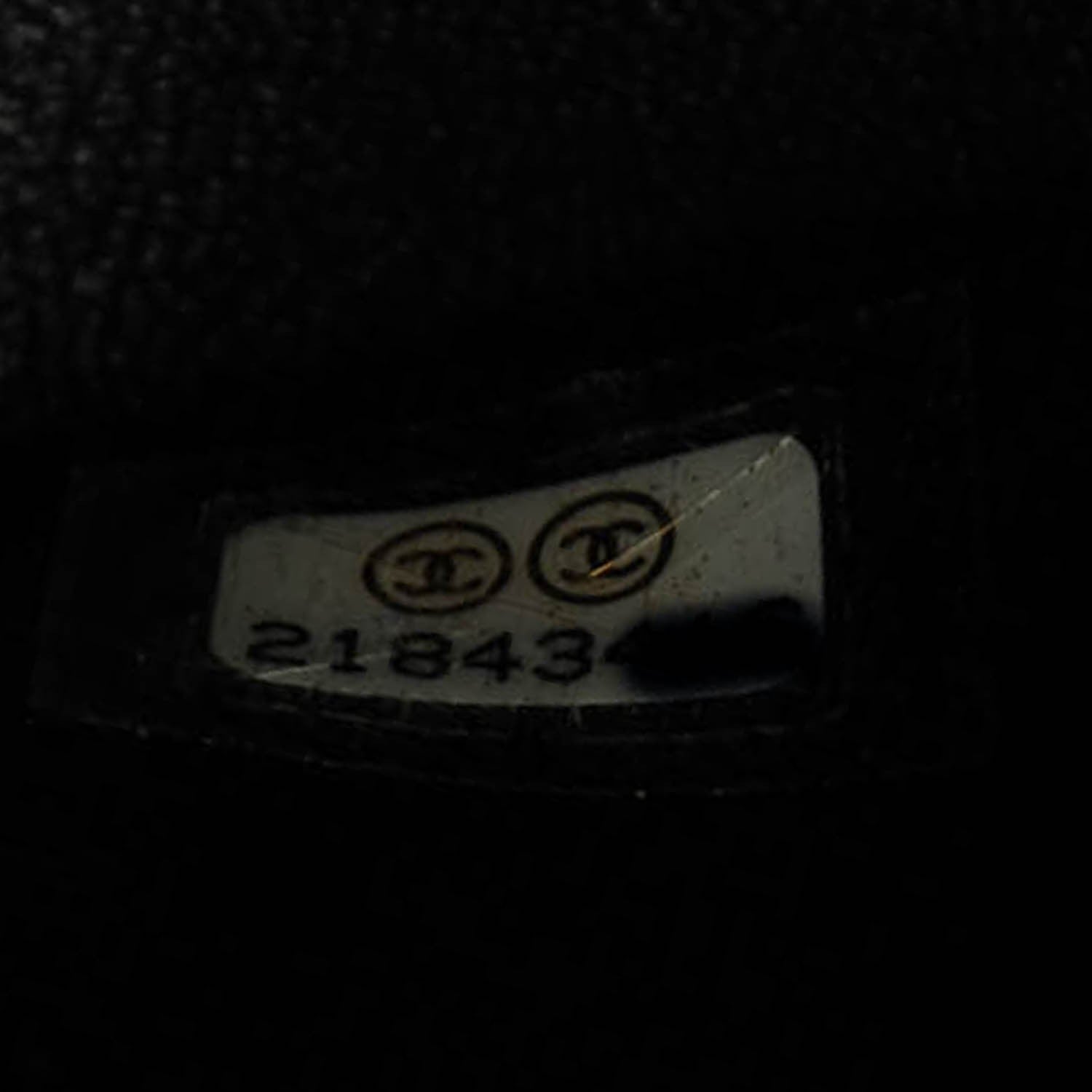 Chanel Lambskin Quilted Mini Square Flap Black 7 of 7